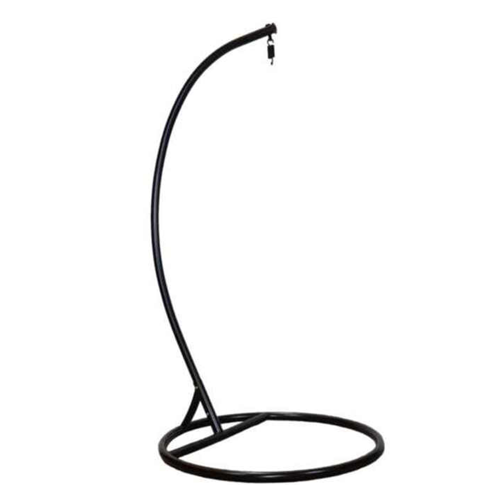 Bird Nest Swing Single Large Seater Egg Chair Hammock Hanging Pod Seat-Black Rattan