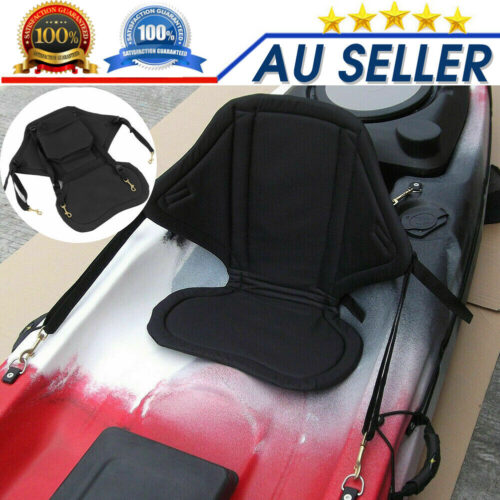 Paddle Board Chair Canoe Kayak Seat Zipper Back Bag Adjustable Straps