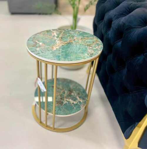 The 2 Tier Emerald Coffee Table - Green