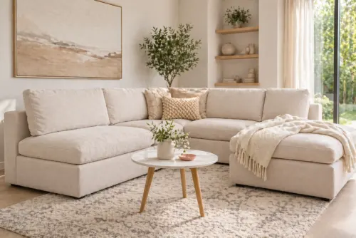 The Cozy Cloud Sofa Build Your Own Couch Customizable - Cream
