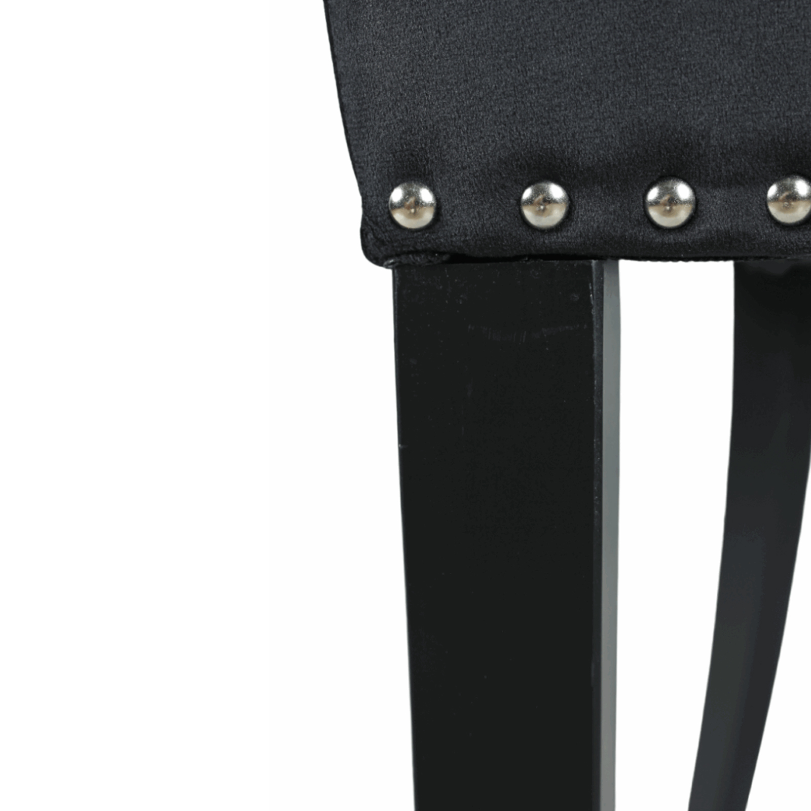 Zara French Luxury Provincial Accent Dinning Chair Black Solid Wood Leg Black5 Zara French Luxury Provincial Accent Dinning Chair Black Solid Wood Legs - Black Velvet