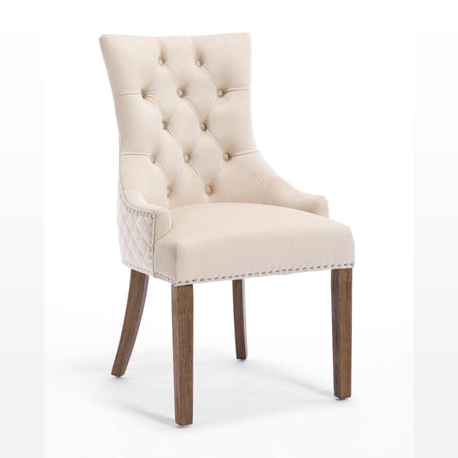 Zara French Luxury Provincial Accent Dinning Chair Solid Oak Wood Leg Luxury Black Velvet1 Zara French Luxury Provincial Accent Dinning Chair Solid Oak Wood Legs – Black Velvet