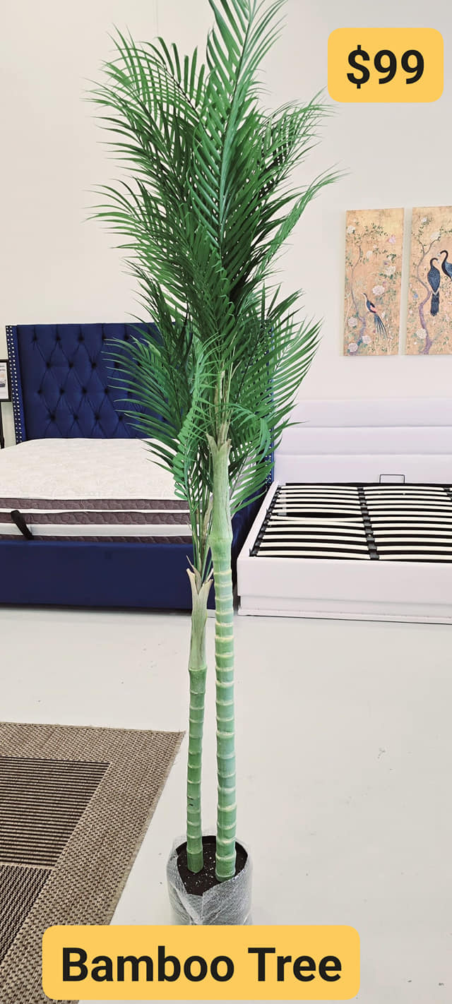 Lush Bamboo Tree Decor