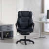 854A3510 Premium Office Massage Chair with Heat, Recline & Plush PU Leather Cushion
