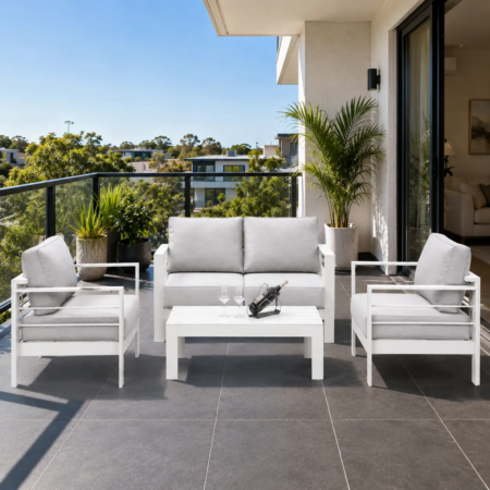 4 seater hamilton bg white