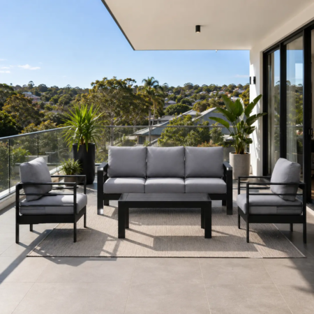 5 seater black