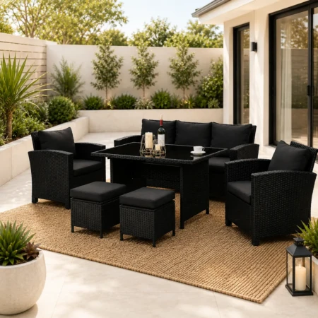 7 seater rattan B