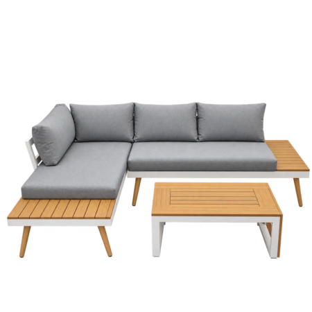 deckora grey outdoor setting