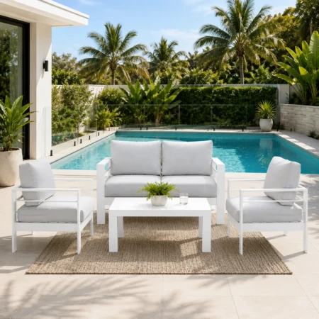 hamilton 4 seater white website