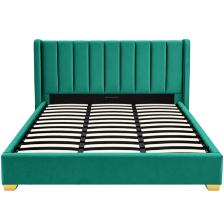 velvet dream emerald green front