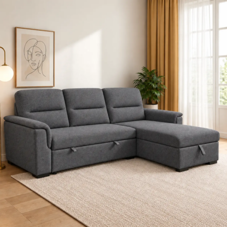Arlo sofa bed grey