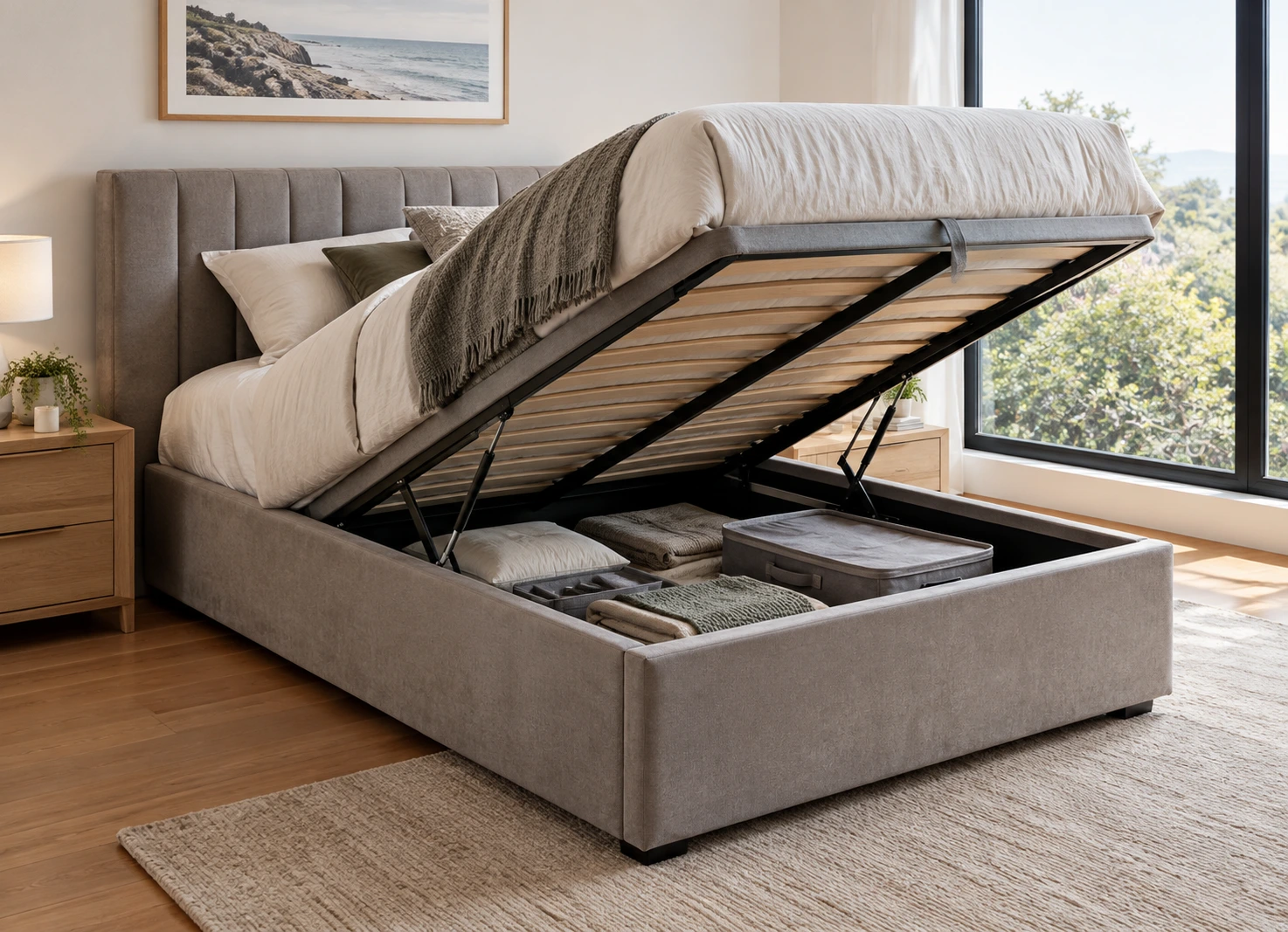 Gas lift storage beds - how they work, pros and cons