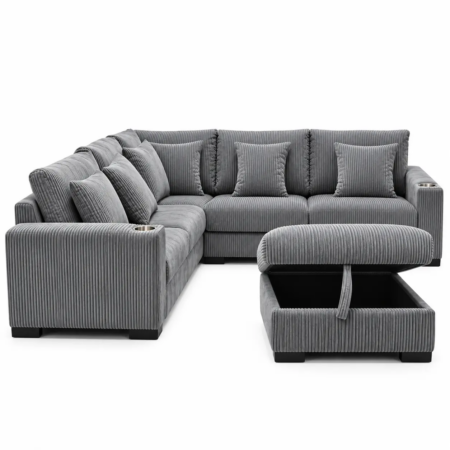 aspen grey sofa set