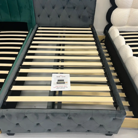Trundle Grey Bed